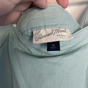 Green universal thread dress